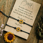 Load image into Gallery viewer, Cute Sunflower Braided Bracelet

