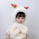 Load image into Gallery viewer, Cute Antlers Warm Cap for Baby
