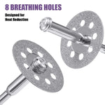 Load image into Gallery viewer, Diamond Cutting Wheel Set (10 PCs and 2 Rods)
