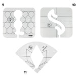 Load image into Gallery viewer, Domestic Acrylic Sewing Ruler
