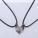 Load image into Gallery viewer, Couple Heart Stitching Necklace
