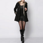 Load image into Gallery viewer, Ladies Winter Coat With Removable Faux Fur
