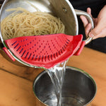 Load image into Gallery viewer, Silicone Clip on Strainer
