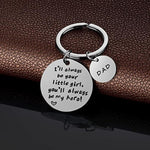Load image into Gallery viewer, SANK®To my dad keychain（girl）
