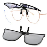 Load image into Gallery viewer, New Polarized Clip-on Flip Up Sunglasses
