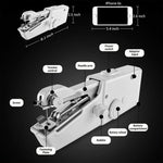 Load image into Gallery viewer, Mini Portable Handheld Sewing Machine
