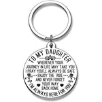 Load image into Gallery viewer, SANK®"To My Son/Daughter" Keychain Gift
