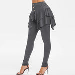 Load image into Gallery viewer, Tiered Ruffle Skirted Legging
