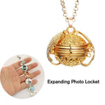 Load image into Gallery viewer, Expanding Photo Locket

