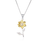 Load image into Gallery viewer, Golden Sunflower Pendant
