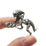 Load image into Gallery viewer, Funny Punk 3D Metal Mini Dinosaur Cartilage Earring Set
