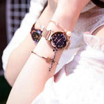 Load image into Gallery viewer, Women Starry Waterproof Watch
