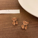 Load image into Gallery viewer, Cute Cartoon Bears Stud Earrings
