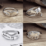Load image into Gallery viewer, Adjustable Cute Dinosaur Ring
