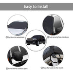 Load image into Gallery viewer, Car Windshield Snow Cover, With 2 Adjustable Car Side Mirror Covers
