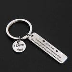 Load image into Gallery viewer, SANK®“To my man I love you” Keychain
