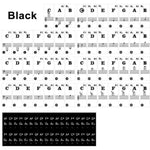Load image into Gallery viewer, Piano Key Note Stickers

