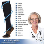 Load image into Gallery viewer, Copper Med Anti-fatigue Compression Socks
