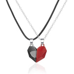 Load image into Gallery viewer, Couple Heart Stitching Necklace
