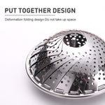 Load image into Gallery viewer, Stainless Steel Telescopic Steamer
