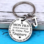 Load image into Gallery viewer, SANK® Porte-clés À MON FILS / MA FILLE（French keychain）

