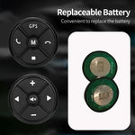 Load image into Gallery viewer, Wireless Car Steering Wheel Media Remote Control
