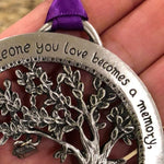 Load image into Gallery viewer, &quot;When Someone You Love Becomes a Memory&quot; - Merry Christmas Memorial Ornament
