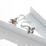 Load image into Gallery viewer, Dancing Bee Earrings
