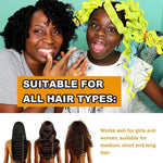Load image into Gallery viewer, DIY Curl Formers Water Ripple Hair Divider- 12 Pcs
