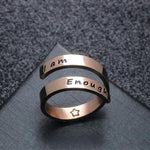 Load image into Gallery viewer, Thin Wrap Adjustable Ring

