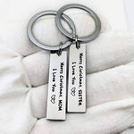 Load image into Gallery viewer, SANK®“Merry Christmas,l love you”Family Personalized Custom Keychain(Normal Package)
