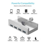 Load image into Gallery viewer, Mountable Desk Side USB 3.0 Adapter Hub
