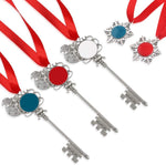 Load image into Gallery viewer, Christmas Santa's Magic Key Hanging Christmas Tree Ornaments Keychain
