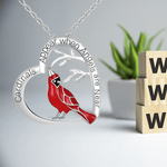 Load image into Gallery viewer, Sank®Cardinal Heart Pendant Necklace
