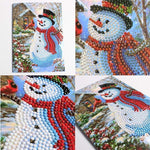 Load image into Gallery viewer, Christmas Card Diamond Picture, Set of 8 Patterns
