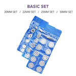Load image into Gallery viewer, Diamond Cutting Wheel Set (10 PCs and 2 Rods)
