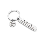 Load image into Gallery viewer, SANK®“To my man I love you” Keychain
