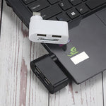 Load image into Gallery viewer, 4 in 1 Rotatable USB Hub
