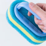 Load image into Gallery viewer, Thickened Sponge Cleaning Brush With Handle

