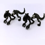 Load image into Gallery viewer, Funny Punk 3D Metal Mini Dinosaur Cartilage Earring Set
