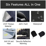 Load image into Gallery viewer, Car Windshield Snow Cover, With 2 Adjustable Car Side Mirror Covers
