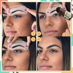 Load image into Gallery viewer, Eyebrow Stamp Stencil Kit
