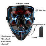 Load image into Gallery viewer, (🎃Early Halloween Promotion🎃)Halloween - LED luminous mask

