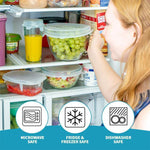 Load image into Gallery viewer, Stretchable Food Silicone Lid, 6 pieces
