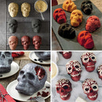 Load image into Gallery viewer, (🎃Early Halloween Promotion🎃) 3D Skull Cake Mold
