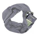 Load image into Gallery viewer, Winter Infinite Scarf With Zipped Pocket
