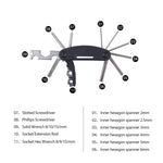 Load image into Gallery viewer, 16 in 1 Bicycle Mechanic Repair Tool Kit

