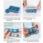 Load image into Gallery viewer, Mini Square Ice Cube Mold, 3pcs
