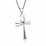 Load image into Gallery viewer, Stainless steel ancient Egyptian Cross men's Necklace
