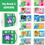 Load image into Gallery viewer, Felt DIY Cloth Non-Woven Painting Book
